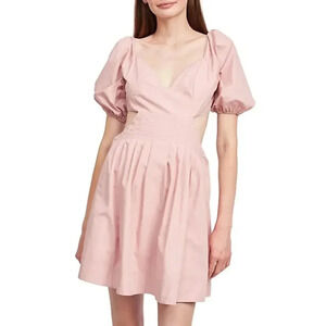 En Saison Simone Cutout Open-Back Mini Dress